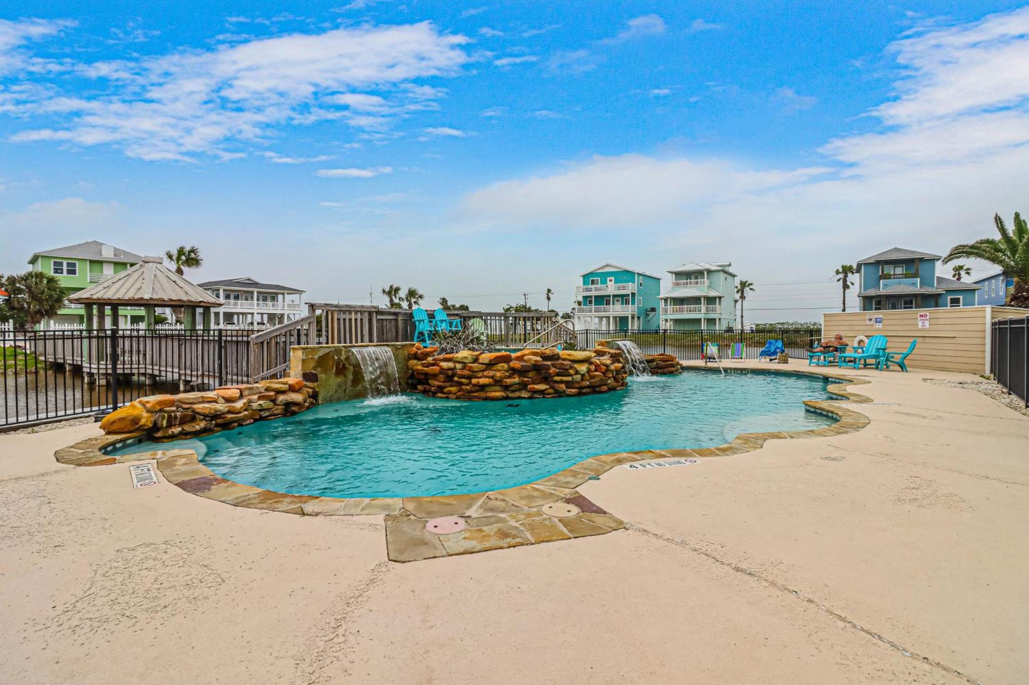 Mustang Beach Bella Vista & Four Winds House 빌라 객실 사진