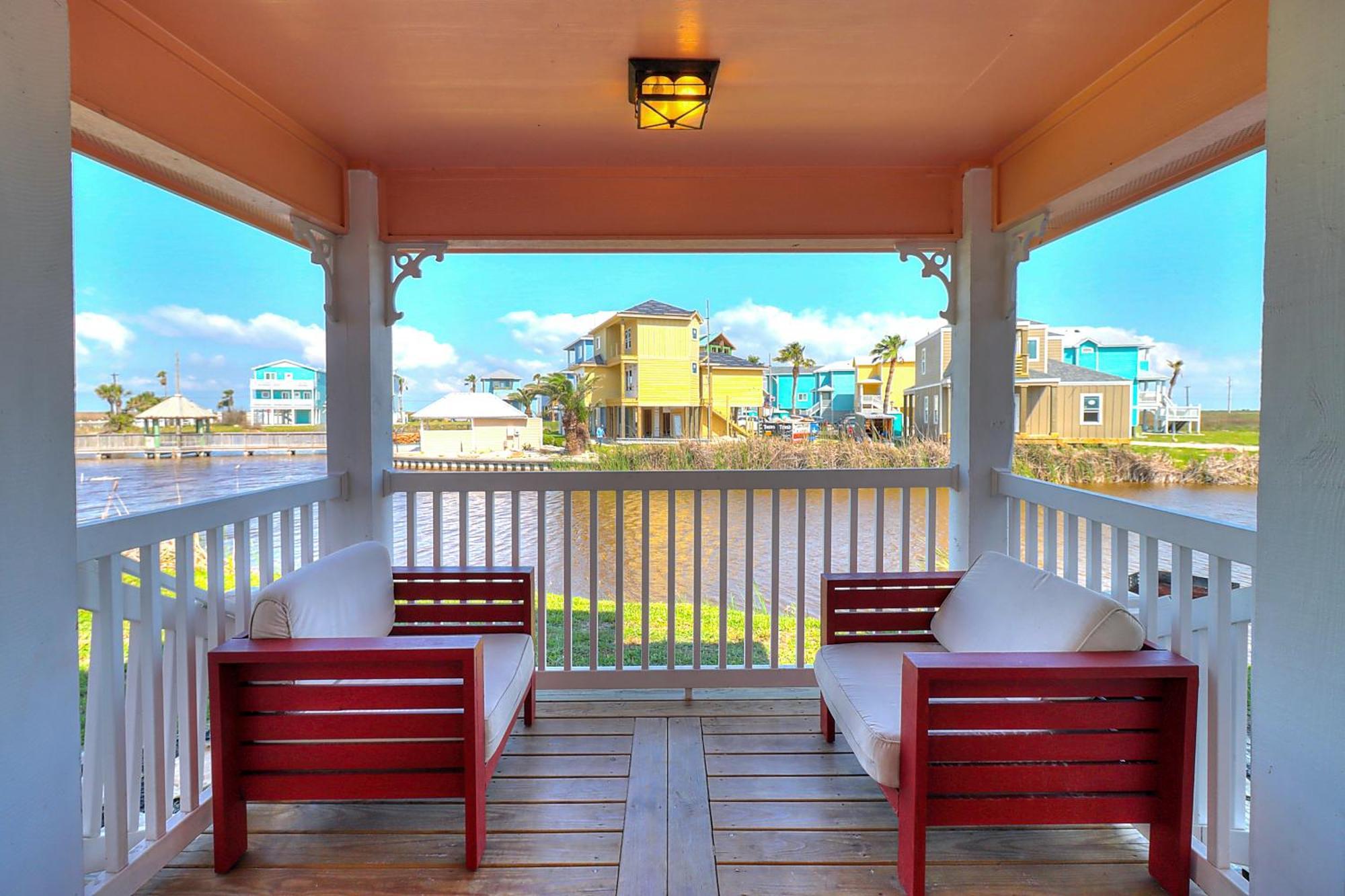 Mustang Beach Bella Vista & Four Winds House 빌라 객실 사진